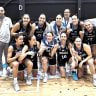 THE ISRAEL under-20 women's national team poses following a second-place finish at the FIBA European Championship after falling to France in the final.