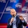 US President Donald Trump's then-election campaign manager addresses the Conservative Political Action Conference 2020 (CPAC) in National Harbor, Maryland, February 2020; illustrative.