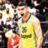 Yam Madar in Maccabi Tel Aviv uniform.