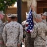 US Marines raise the flag at the US Embassy in Kuwait, June 24, 2026; illustrative.