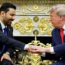 US President Donald Trump shakes hands with Iraqi Prime Minister Ali al-Zaidi as they participate in a bilateral meeting in the Oval Office at the White House in Washington, DC, US, July 14, 2026.