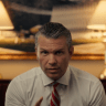 Department of War head Pete Hegseth is seen in a video announcement regarding testosterone screenings for US troops, released on July 15, 2026. 
