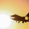 Un caza F-16 de la Fuerza Aérea de EE. UU. despega de una base en Oriente Medio, el 9 de julio de 2026