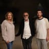 (l-r) Raya Shorki, CEO of the Israel Nature and Parks Authority, Ehud Banai, and Ronen Tanchum.