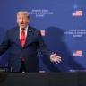 US President Donald Trump speaks at the Pennsylvania Defense and Innovation Summit at the United States Army War College in Carlisle, Pennsylvania, US, July 15, 2026. 