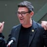 Andy Burnham, British member of parliament (MP) for Makerfield, delivers a speech at the People's History Museum in Manchester, Britain, June 29, 2026.