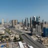 A drone view shows Kuwait City, in the aftermath of strikes by Israel and the US on Iran, in Kuwait, February 28, 2026.