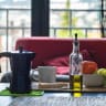 Coffee and olive oil