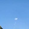 IAF Iron Dome missile intercepts fragment from Iranian ballistic missile fired towards Jordan, July 19, 2026.