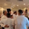 Motze shabbat dancing at special event for police and famlies July 20th, 2026