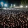 Thousands of Ultra-Orthodox Jewish men from the Gur (Hasidic dynasty) protest outside Military Prison near Kfar Yona, central Israel, against the jailing of seminary students who failed to comply with an army recruitment order, July 20, 2026.