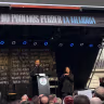 The 32nd anniversary gathering to memorialize the AMIA bombing in Buenos Aires, July 17, 2026. 