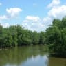 The Scioto River near South Bloomfield, Ohio.