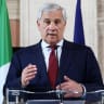 FILE PHOTO: Italian Foreign Minister Antonio Tajani attends a joint press conference, on the day of a meeting to discuss the latest developments in Ukraine and security in Europe, at Villa Madama in Rome, Italy, June 12, 2025.