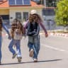 [ILLUSTRATIVE] Israeli elemantary school children prepare to go back to school, in moshav Yashresh, as schools and kindergardens re-open following a ceasefire agreement. April 9, 2026.