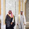 Abu Dhabi Crown Prince Sheikh Mohammed bin Zayed al-Nahyan receives Saudi Crown Prince, Mohammed bin Salman, in Abu Dhabi, United Arab Emirates.