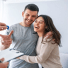 Receiving the keys to a new home.