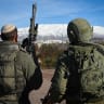 Israeli soldiers seen in the Golan Heights, northern Israel, on February 8, 2024; Illustrative.