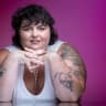 French DJ and artistic director Barbara Butch poses during a photo session in Paris on March 5, 2026.