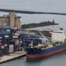 An oil tanker docks at Keelung Port in Keelung, Taiwan April 19, 2026. 