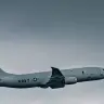 Un avión Boeing P-8A Poseidon de la Armada de los Estados Unidos en vuelo en Lann Bihoue, Francia, el 10 de junio de 2018. 
