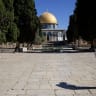 A JEWISH man prays during a visit to the Temple Mount, in Jerusalem’s Old City, earlier this month. 