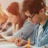 Students in class