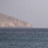 A vessel in the Strait of Hormuz, as seen from Musandam, Oman, July 16, 2026