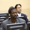 Abdallah Banda Abakaer Nourain, suspected of having committed war crimes in Darfur, Sudan arrived voluntarily this morning at the International Criminal Court in The Hague, on June 17, 2010.