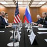 Russia's Foreign Minister Sergey Lavrov attends a meeting with US Secretary of State Marco Rubio on the sidelines of the Association of Southeast Asian Nations (ASEAN) Foreign Ministers Meeting in Pasay, Metro Manila, on July 23, 2026. 