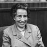 Hannah Arendt in 1958. 