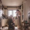 ESTHER HOLDS baby Mia while Yonah kneels to comfort a crying Hallel before another round of miluim. ‘I can’t stop crying,’ Esther says of these moments. 