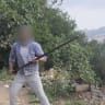 A Palestinian assailant attacks Israeli hikers near Gilad Farm, northern West Bank, July 24, 2026.