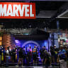 People gather in the exhibition hall during the opening day of Comic-Con International in San Diego, California, US, July 23, 2026. 