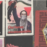 Antizionist and pro-Palestinian posters on the streets of Italy, July 26, 2026.