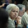 Attorney-General Gali Baharav-Miara attends a House committee meeting at the Knesset, the Israeli Parliament in Jerusalem on, June 8, 2026.