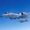 US Air Force A-10 Thunderbolt aircrafts fly during the US-led Saber Strike exercise in the air over Latvia June 6, 2018. 
