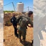 Israeli security forces investigate the scene of a violent incident between Israelis and Palestinians in the West Bank, near Beitar Illit. Image released on July 26, 2026.