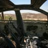 The damage following an attack by Israeli settlers in the village of Tell, near the West Bank city of Nablus, July 25, 2026. 