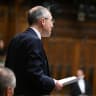 Britain's Member of Parliament (MP) Andy Slaughter speaks during the Prime Minister's Questions at the House of Commons in London, Britain, June 21, 2023.