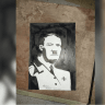 A drawing of Adolf Hitler found in Lebanon and found by the IDF, July 27, 2026.
