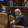 Israel's Prime Minister Benjamin Netanyahu attends a session of the Israeli Parliament at the Knesset in Jerusalem on July 16, 2026, before the start of the election recess ahead of the October 27 general election.