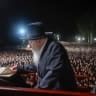 Thousands of Ultra-Orthodox Jewish men from the Gur (Hasidic dynasty) protest outside Military Prison near Kfar Yona, central Israel, against the jailing of seminary students who failed to comply with an army recruitment order, July 20, 2026.