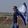 Yoaz Hendel, head of the Reservists' Party and a former minister, holds a press conference outside Kibbutz Retamim in the central Negev Desert, southern Israel, in February, 2026.