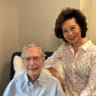 Senator Mitch McConnell and Secretary Elaine Chao on Sunday, July 26, 2026.