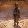 An Israeli soldier is seen during an Israeli military operation in Ayta ash Shab, southern Lebanon, May 17, 2026. 