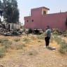 A man looks on near damage at a site belonging to Iraq's Popular Mobilization Forces (PMF) following airstrikes that the PMF said were carried out by US and Saudi forces, in Bartella, Nineveh province, Iraq, July 29, 2026.