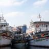 (Illustrative) Fishing boats in Ezbet Al-Borg, the most famous place to sell fish in Egypt on July 2, 2024 in Damietta, Egypt.