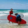 "Incorporate the power of the sea for people living with trauma." Dr. Ariel Ezra during HaGal Sheli activity.