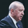 TURKISH PRESIDENT Recep Tayyip Erdogan’s efforts to purchase the world’s most advanced fighter jets should be resisted, not because of his Ottomanism, imperialism, or antisemitism, but because he is an engine of Islamist zeal, the writer argues. Here, Erdogan holds a joint press conference. 